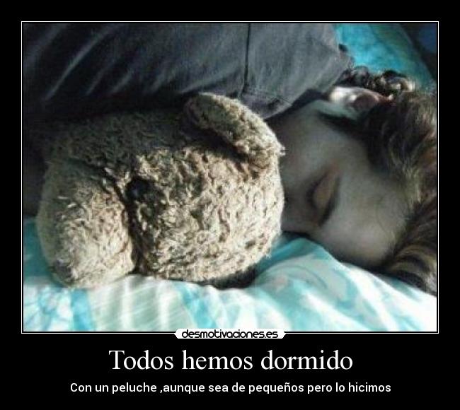 Todos hemos dormido -