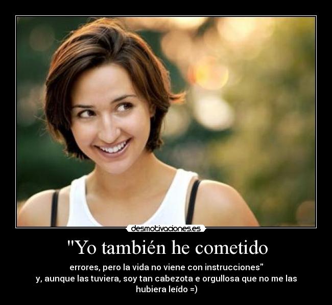 Yo también he cometido - 