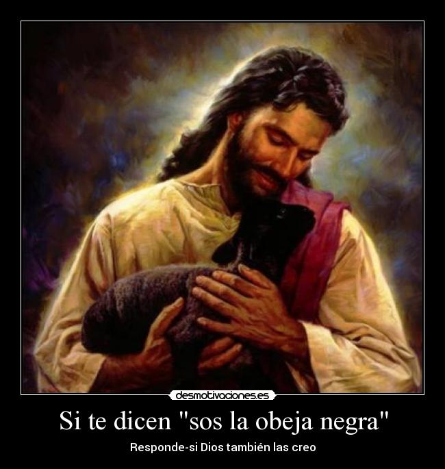 Si te dicen sos la obeja negra - Responde-si Dios también las creo