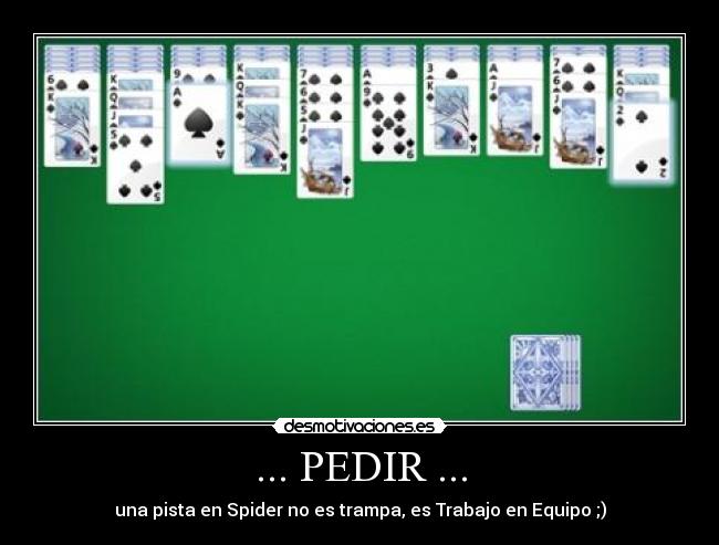 ... PEDIR ... -