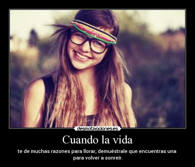 Cuando la vida - 