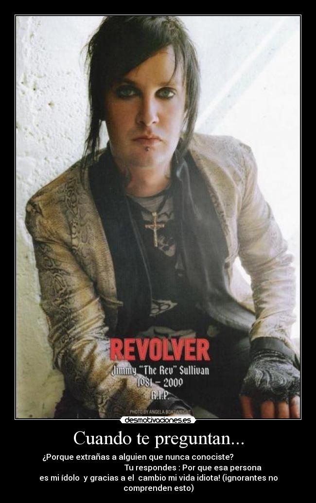 Cuando te preguntan... -