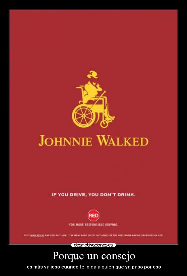 Porque un consejo -