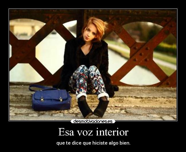 Esa voz interior -