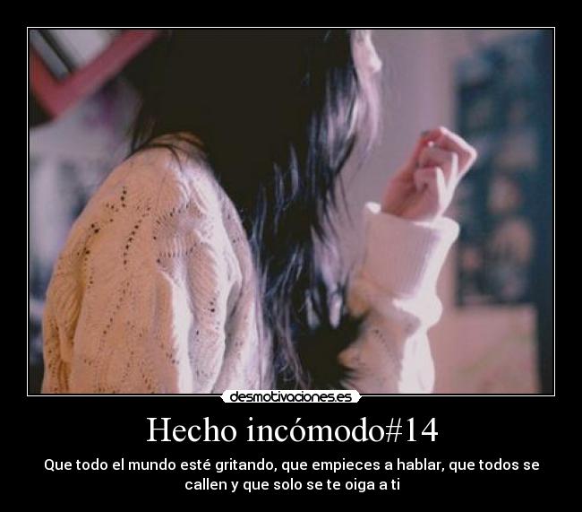 Hecho incómodo#14 - 