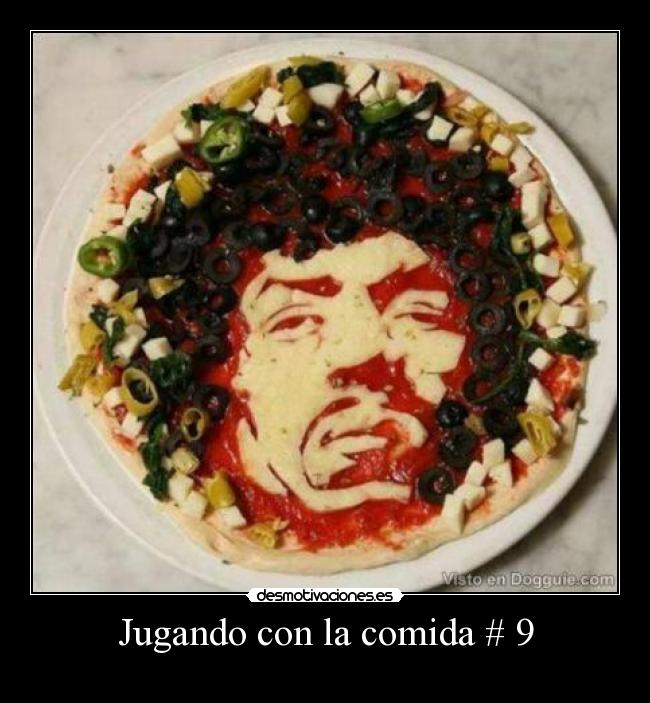 Jugando con la comida # 9 - 