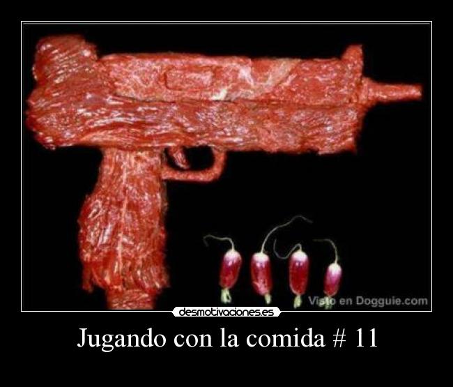 Jugando con la comida # 11 - 