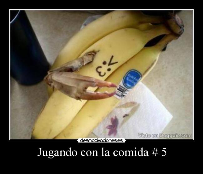 Jugando con la comida # 5 - 