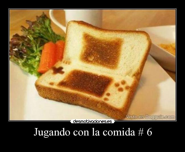 Jugando con la comida # 6 - 