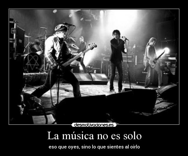 La música no es solo -