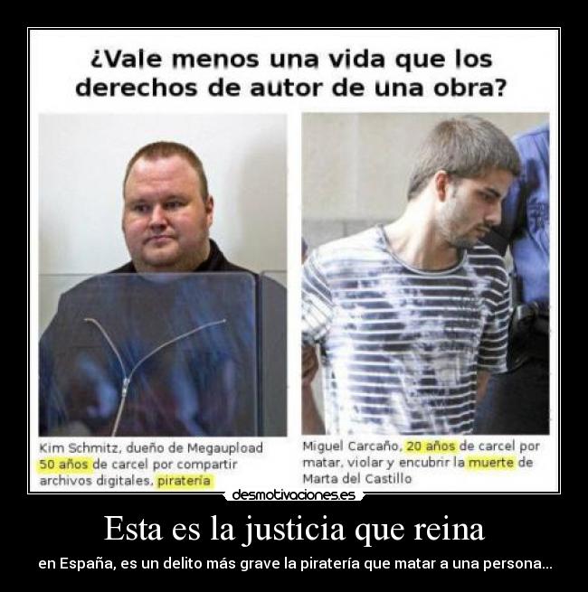 Esta es la justicia que reina -