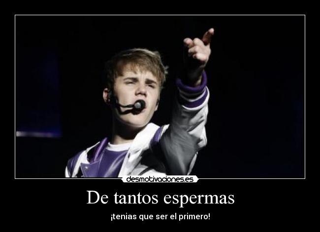 De tantos espermas - 