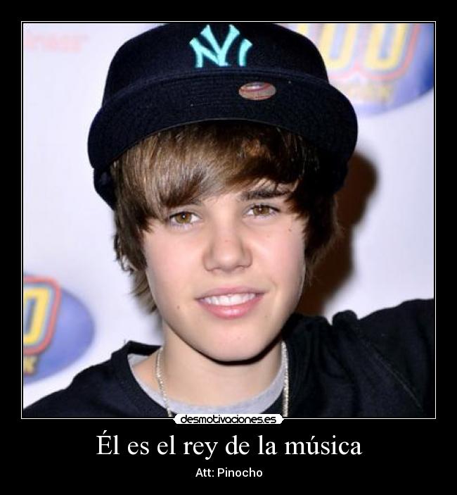 Él es el rey de la música -