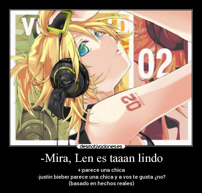 -Mira, Len es taaan lindo - 