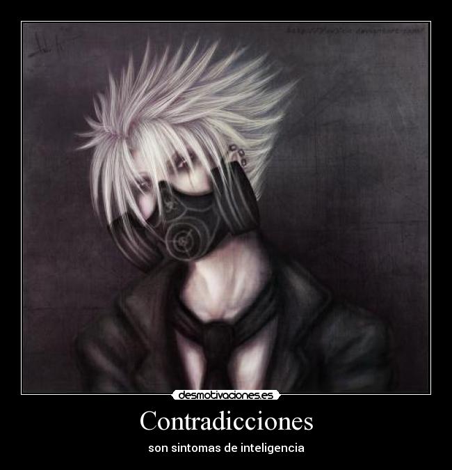Contradicciones - son sintomas de inteligencia