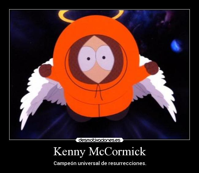 carteles kenny south park desmotivaciones