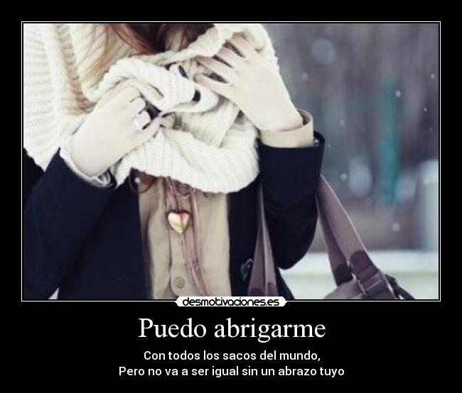 Puedo abrigarme - 