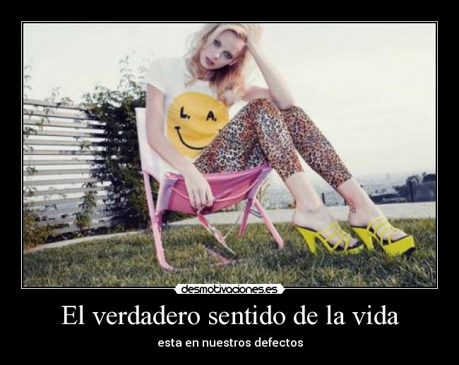 El verdadero sentido de la vida - 