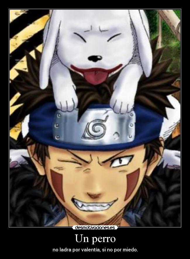 Un perro - no ladra por valentía, si no por miedo.