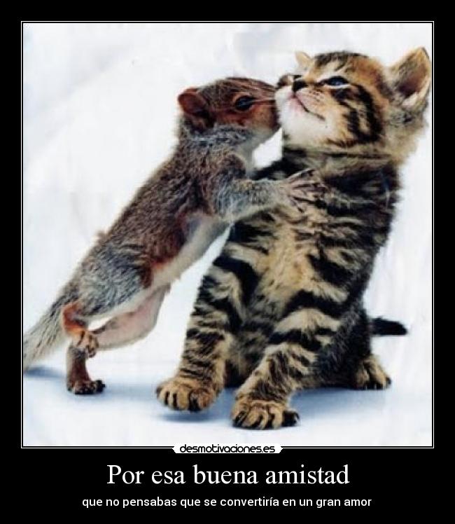 Por esa buena amistad -