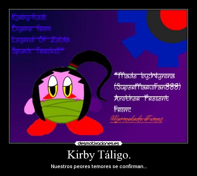 Kirby Táligo. - 