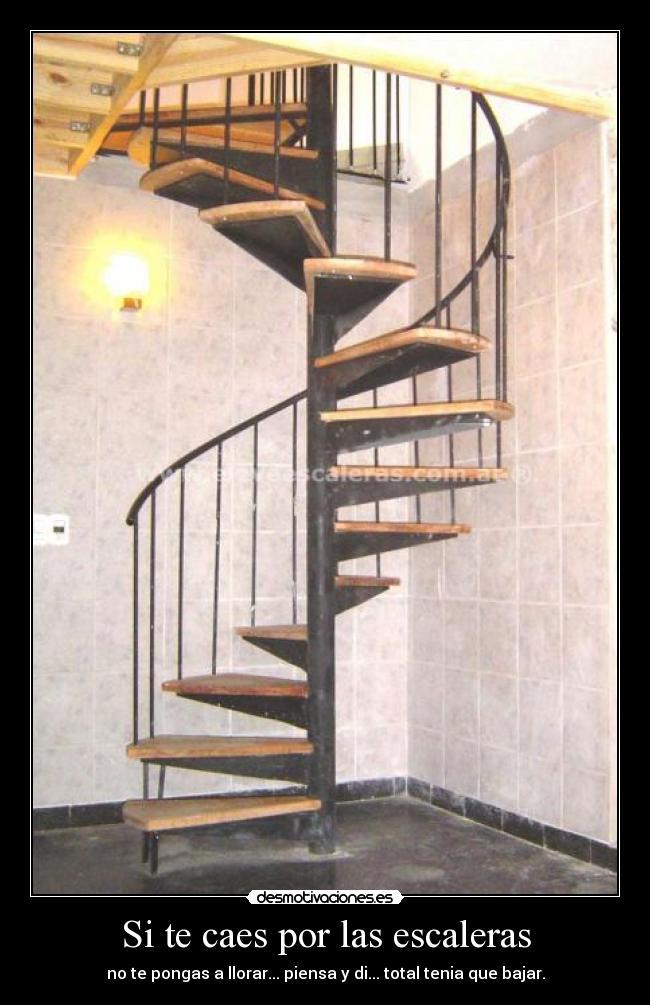Si te caes por las escaleras - 