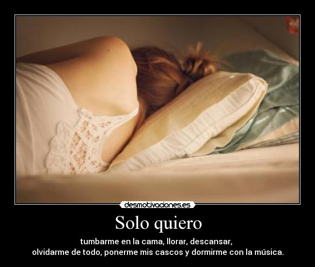 Solo quiero - 