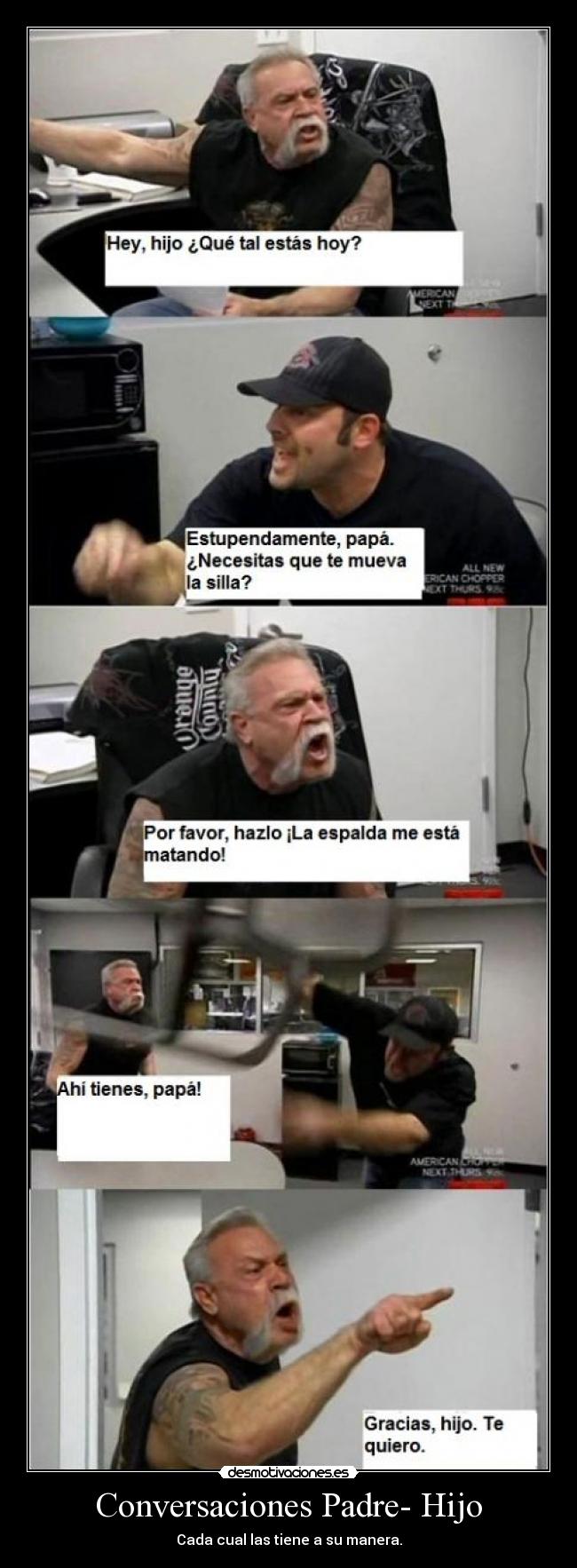 Conversaciones Padre- Hijo - 