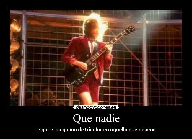 carteles angus young puto amo mejor desmotivaciones