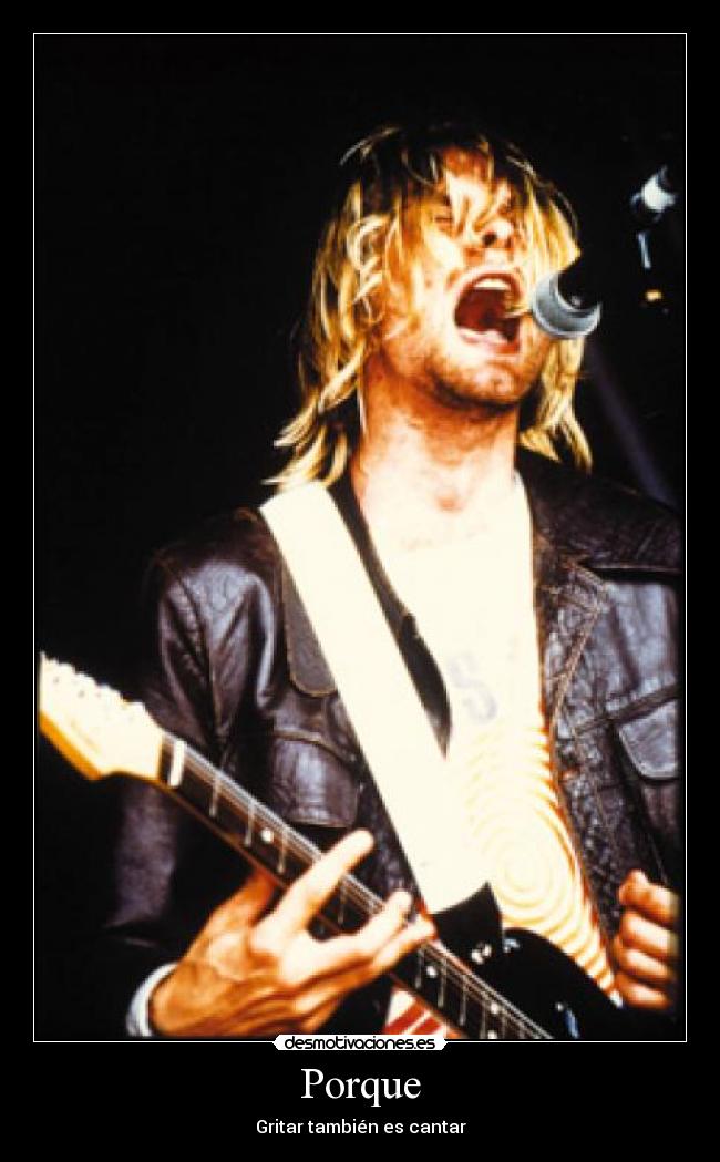 carteles kurt cobain desmotivaciones