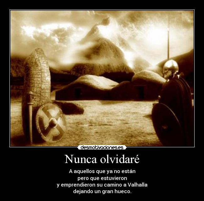 Nunca olvidaré - 