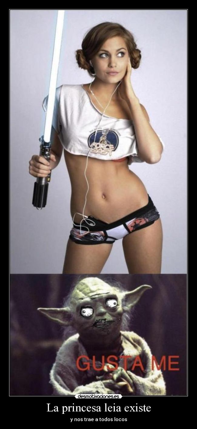 carteles princesa leia star desmotivaciones