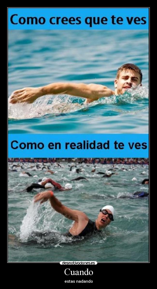Cuando - estas nadando