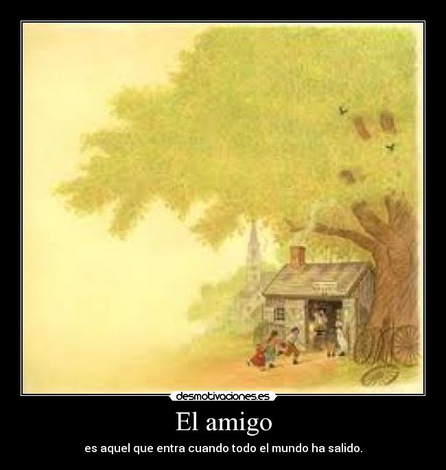 El amigo -