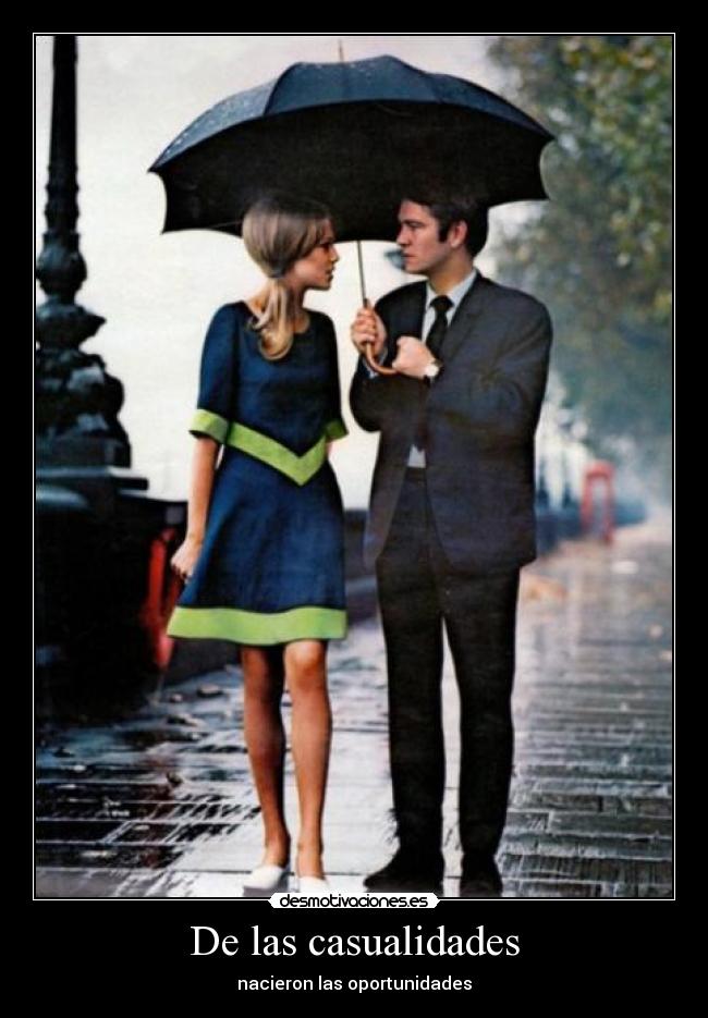 De las casualidades -