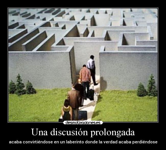 Una discusión prolongada - 