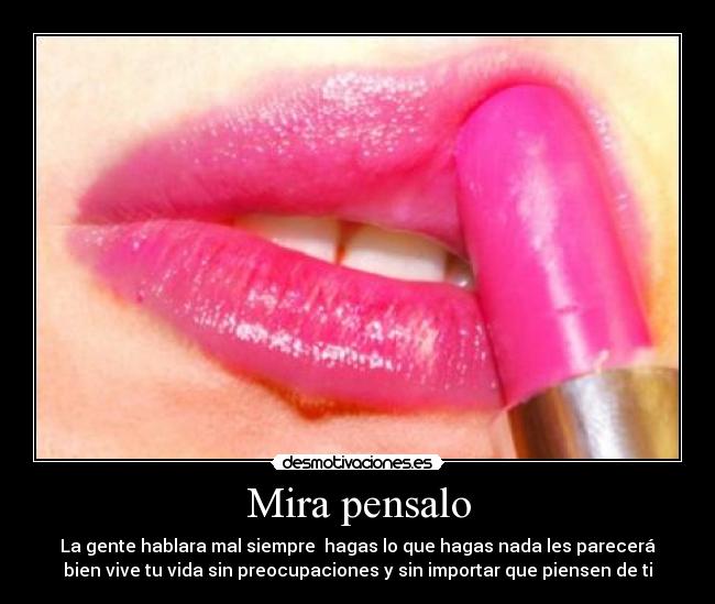Mira pensalo - 