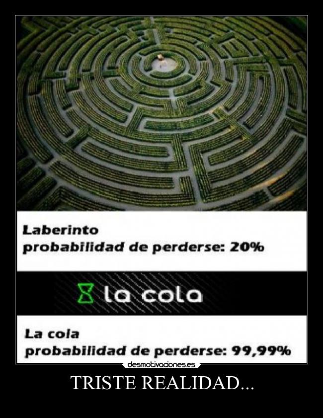 TRISTE REALIDAD... -
