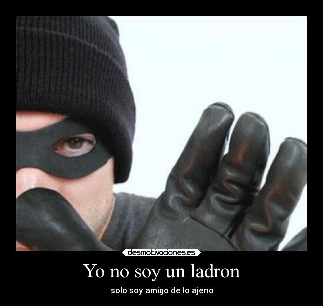 Yo no soy un ladron - 