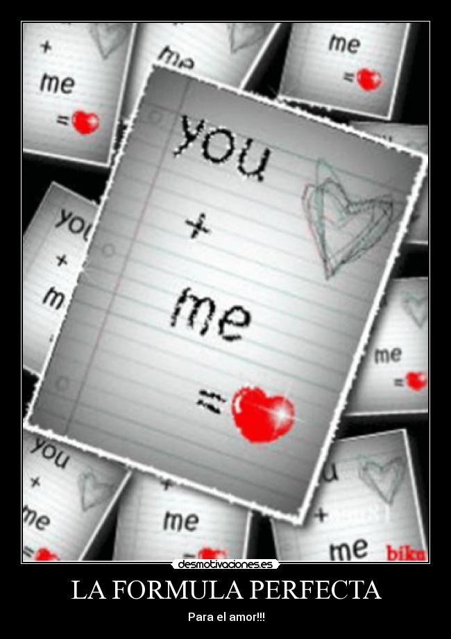LA FORMULA PERFECTA -