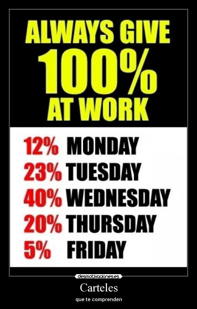 Carteles - que te comprenden