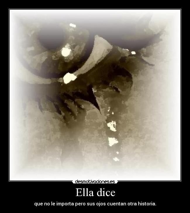 Ella dice -