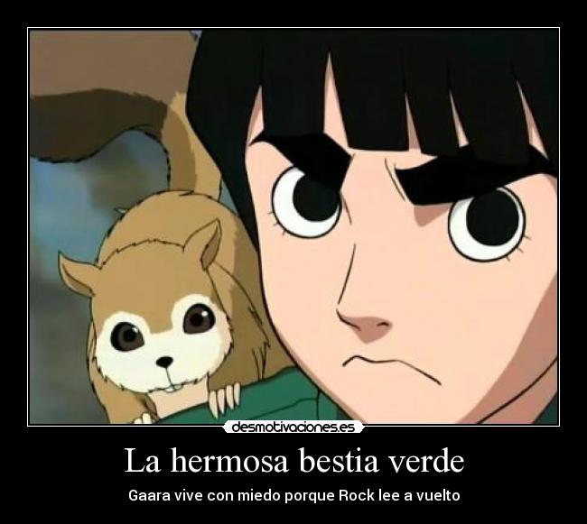 La hermosa bestia verde - 