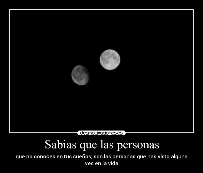 Sabias que las personas -