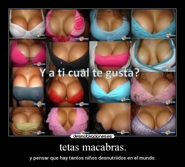 carteles tetas cris desmotivaciones