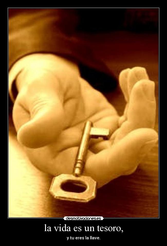 la vida es un tesoro, - 