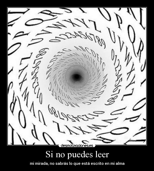 Si no puedes leer -