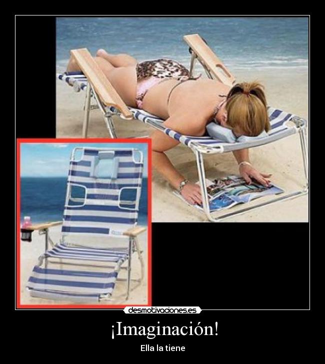 ¡Imaginación! - Ella la tiene