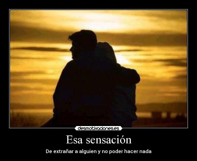 Esa sensación - 