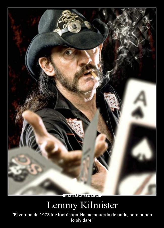 Lemmy Kilmister - 